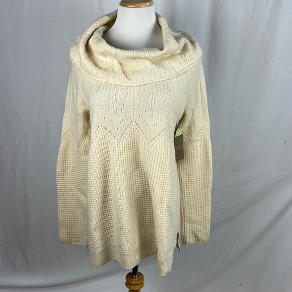 Anthropologie Sweaters - NWT Anthropologie 100% Cashmere Cowl Neck Tunic Sweater